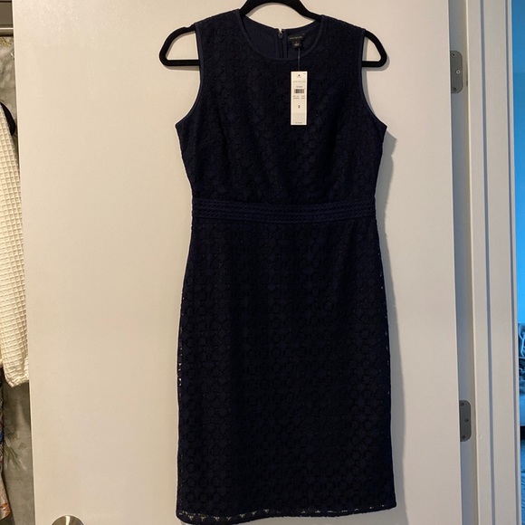 NWT Navy Ann Taylor dress! - Picture 1 of 7